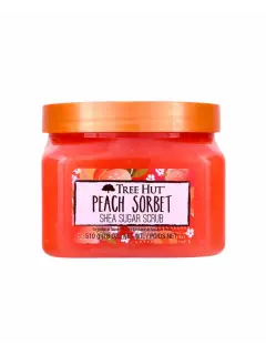 Scrub peach sorbet